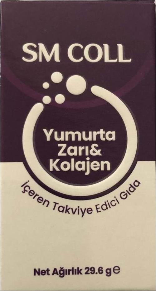 Sm Coll Yumurta Zarı Kolajen 40 Kapsül 8690145530795