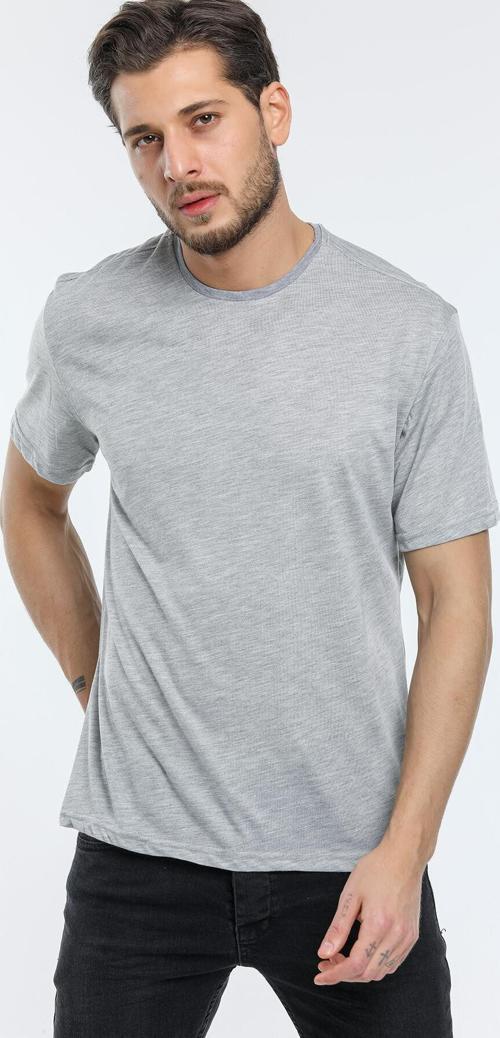 Süperlife Erkek Bisiklet Yaka Oversize Fit Tişort SPR21Y30