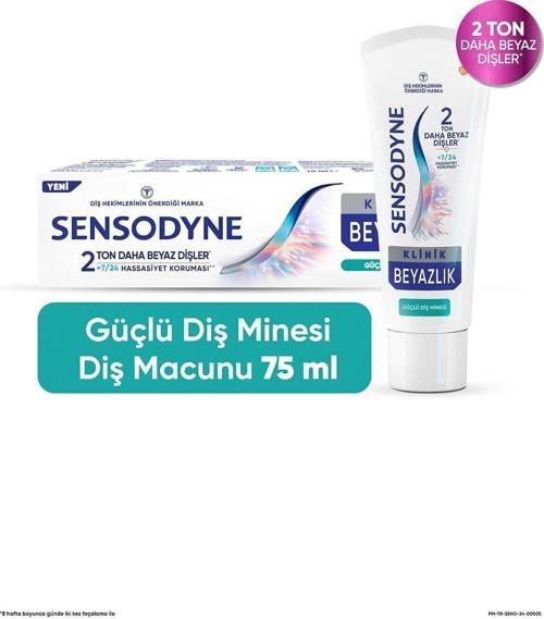Klinik Beyazlık Diş Lekelerine Karşı Diş Macunu 75 Ml