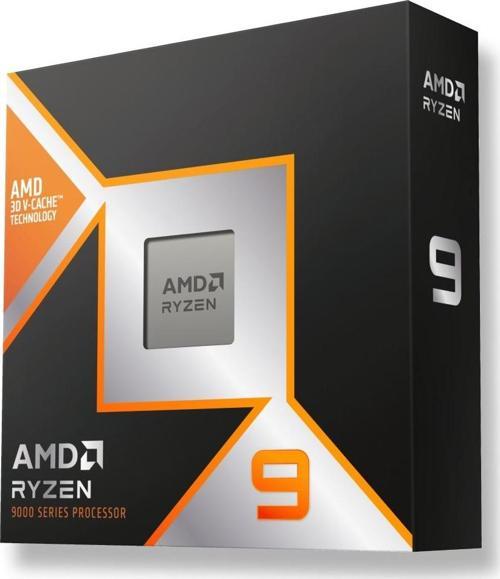 Ryzen 9 9950X3D BOX 4.30GHz 64MB AM5 İşlemci (Grafik Kart VAR, Fan YOK)