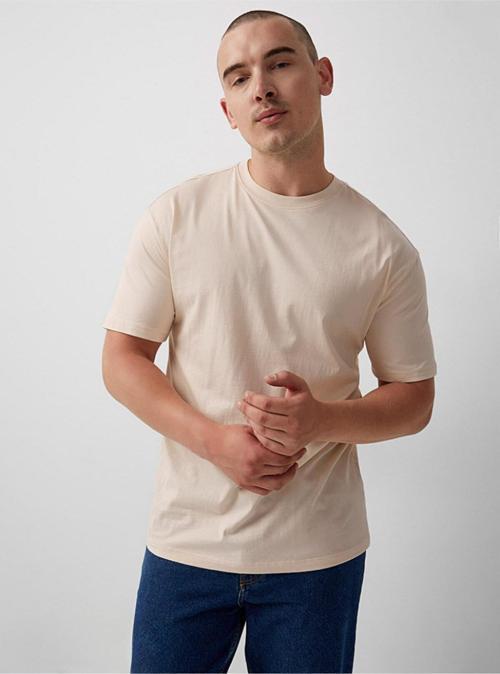 Süperlife Erkek Bisiklet Yaka Oversize Fit Tişort SPR21Y30
