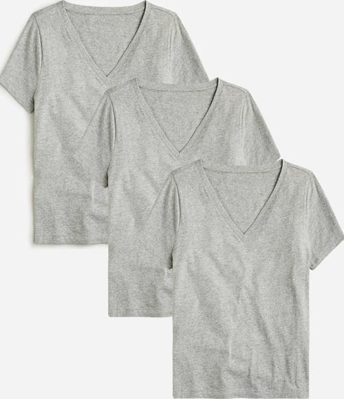 Süperlife Kadın V Yaka Regular Tshirt SPR24TSK45-3