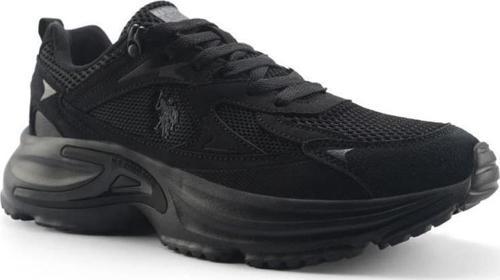 U.S.POLO ASSN AITOR 5FX SİYAH COMFORT CASUAL ANATOMİK SPOR AYAKKABISI