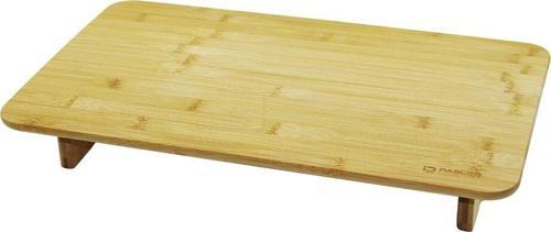 DİKDÖRTGENMİNİ SOFRA MODEL=30X50CM - Y:8CMAYAKLI BAMBU AHŞAP KESİM PANOSU-Findit