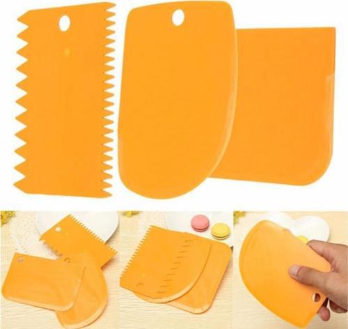 Hamur Şekillendirici Kesici Kazıyıcı Pasta Kek Dekorasyon Seti-Findit