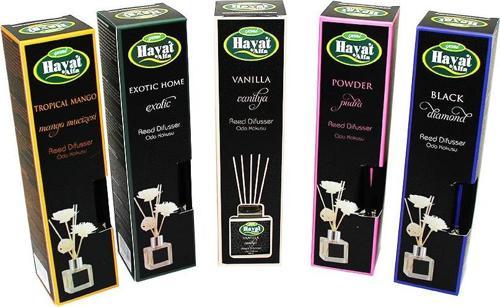 HAYAT ALFA KARE 100ML BAMBU ÇUBUKLU MİX ORTAM ODA KOKUSU-Findit