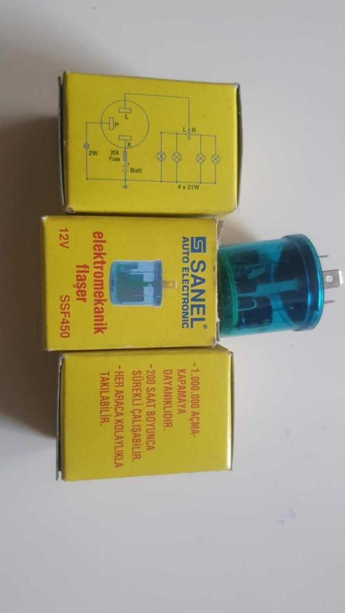 Elektironik Flaşör 12V