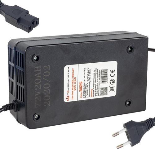 72 VOLT - 20 AMPER ELEKTRİKLİ BİSİKLET ŞARJ CİHAZI-Findit