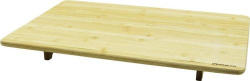 AHŞAP BAMBU KESME TAHTASI KESİM PANOSU  AYAKLI SOFRA  40X60X7CM (2818)