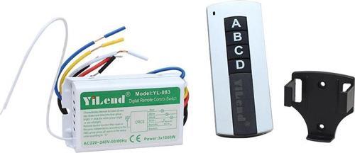 AVİZE KONTROL KUMANDASI 4 TUŞLU 4 KANAL (220 VOLT)-Findit