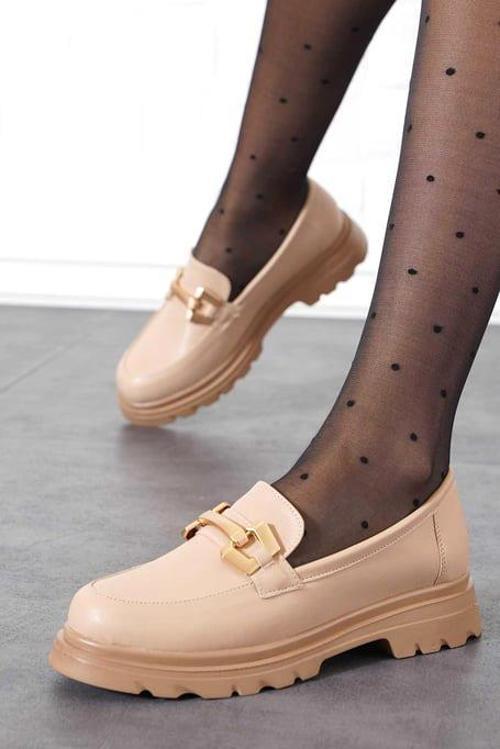 Fncy-3933 Günlük Kadın Loafer Ayakkabı