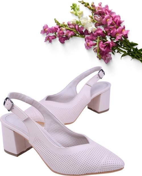 01-311 Kadın 6,5 Cm Topuk Sandalet Ayakkabı