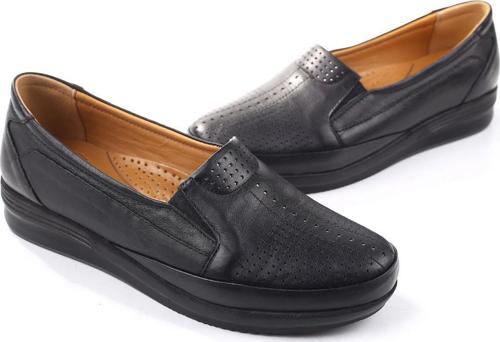 3771 Kadın Ortopedik Taban Deri Ayakkabı