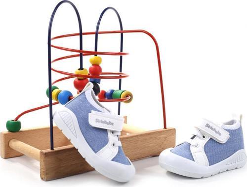 3816 İlk Adım Ortopedik Erkek Bebek Yazlık Keten Ayakkabı