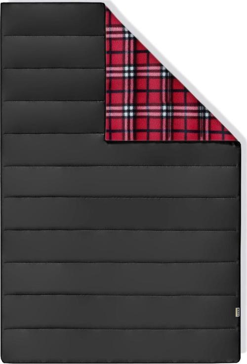 Flanel Kamp Battaniyesi, Seyahat Yorganı Dış Mekan Hafif Kompakt Outdoor Kamp Çadır Karavan Battaniye 215-150 Cm Siyah