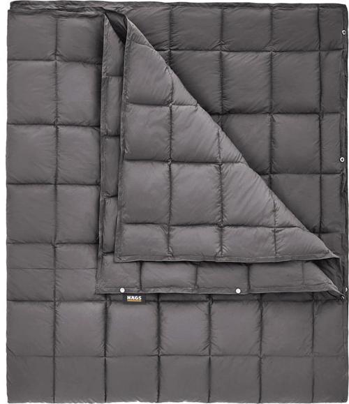 Kamp Battaniyesi - Dış Mekan Hafif Kompakt Seyahat Yorganı Kamp Yürüyüş Outdoor Şal, Battaniye 175-135 Cm Gri
