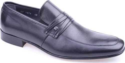 1076 Erkek Neolit Taban Klasik Bağcıksız Deri Ayakkabı