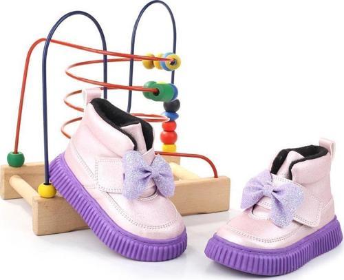 Arzn-4130 Cırtlı Kaymaz Taban Kız Bebek Bot