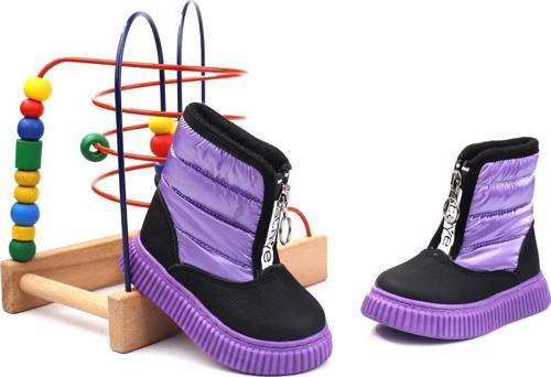 Arzn-3395 Cırtlı Kaymaz Taban Kız Bebek Bot