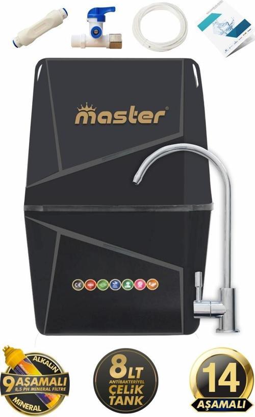 Master 14 Aşamalı Alkali Multimineralli Çelik Tanklı Su Arıtma Cihazı