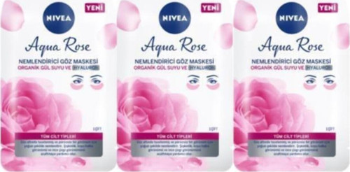 Aqua Rose Nemlendirici Göz Maskesi X3