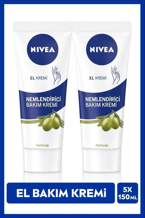 Zeytinyağlı Nemlendirici El Bakım Kremi 75ml, Yağlı Ve Yapışkan His Bırakmaz, Yumuşak Cilt, X2 Adet