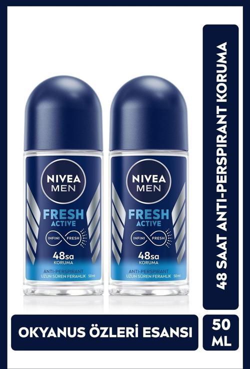 Fresh Roll On Deodorant 50ml Erkek 2'li Avantaj Paketi