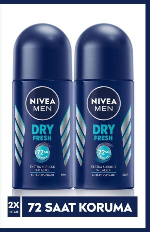 Men Dry Fresh Deodorant Roll-on 50 ml 2'li