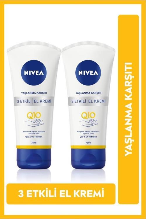 Q10 Yaşlanma Karşıtı El Kremi 75ml X2