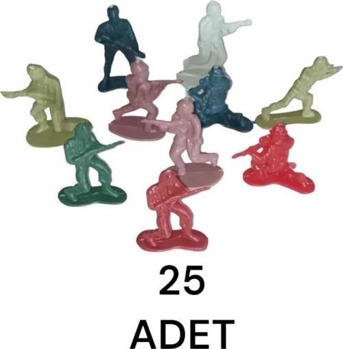 25 adet plastik asker