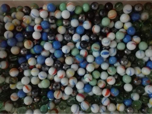 Rengarenk 50 Adet Orta Boy 1 Paket Karışık Bilye Cicoz
