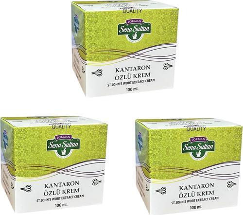 Sena Sultan 3 Adet Kantaron Özlü Krem100 ML