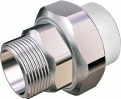 Pp Eco Oynar Başlı Erkek Rakor 25X3/4 Beyaz