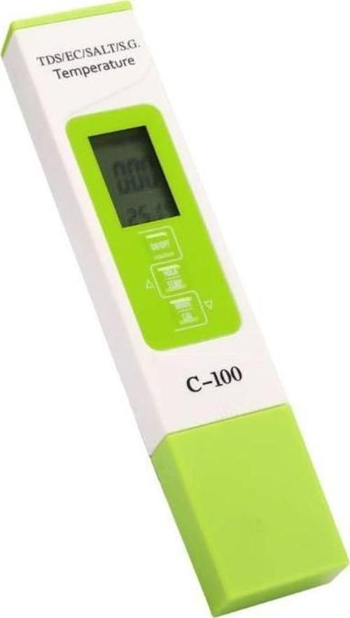 C-100 TDS/EC/Salt/S.G./Temp Su Kalite Analiz Cihazı 