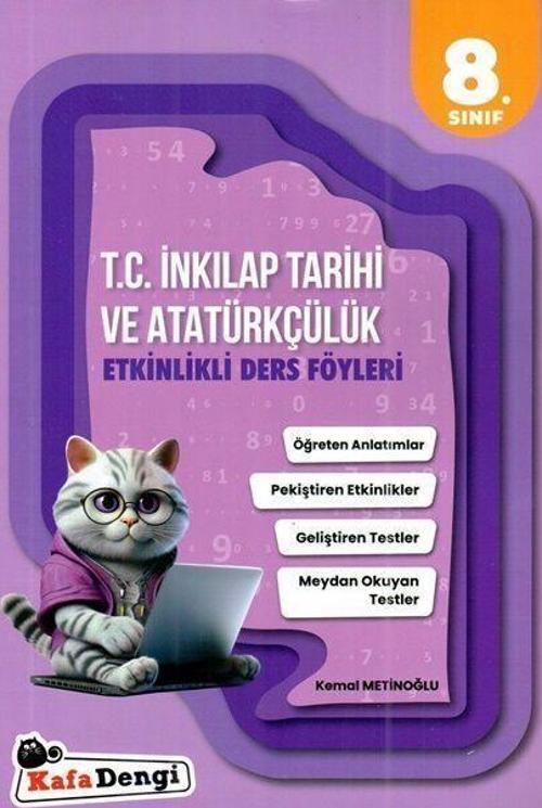 Kafa Dengi Yayınları 8. Sınıf İnkılap Tarihi ve Atatürkçülük Etkinlikli Ders Föyleri