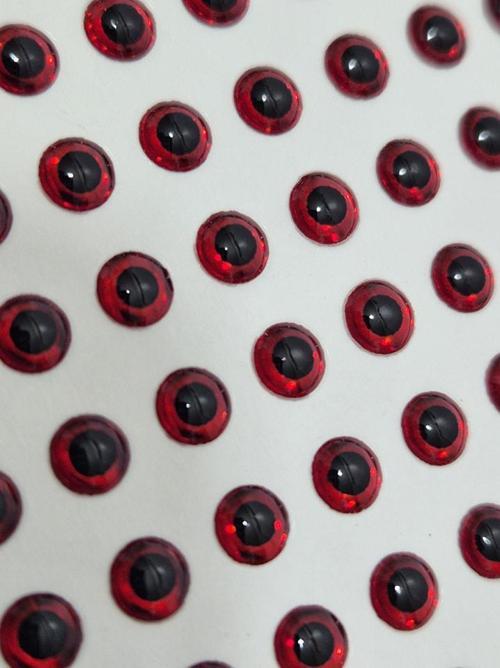 Natural Damla Suni Balık Gözü Kırmızı 4mm-154 Adet
