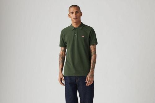 Erkek Green Pique Polo Yaka T-Shirt - 35883-0232