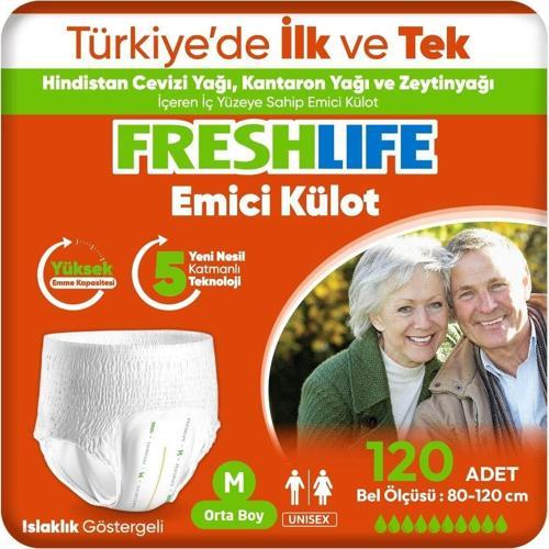 Medium Emici Külot 30’Lu 4 Paket (120 Adet)