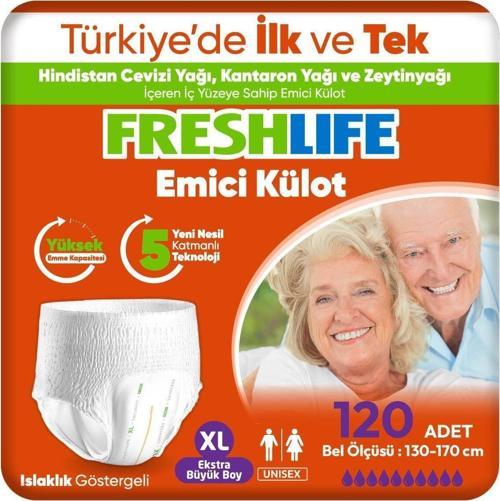 Xlarge Emici Külot 30’Lu 4 Paket (120 Adet)