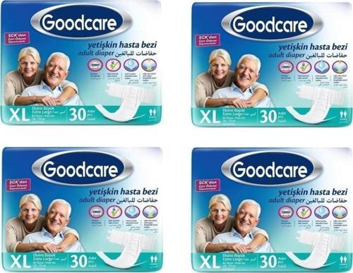Belbantlı X-Large (Ekstra Büyük Boy) Hasta Bezi 120 Adet