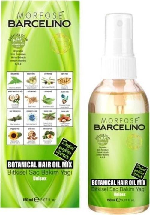 Barcelino Bitkisel Saç Bakım Yağı 150 Ml.