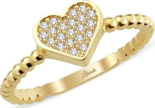 Cuore Amore Altın Yüzük