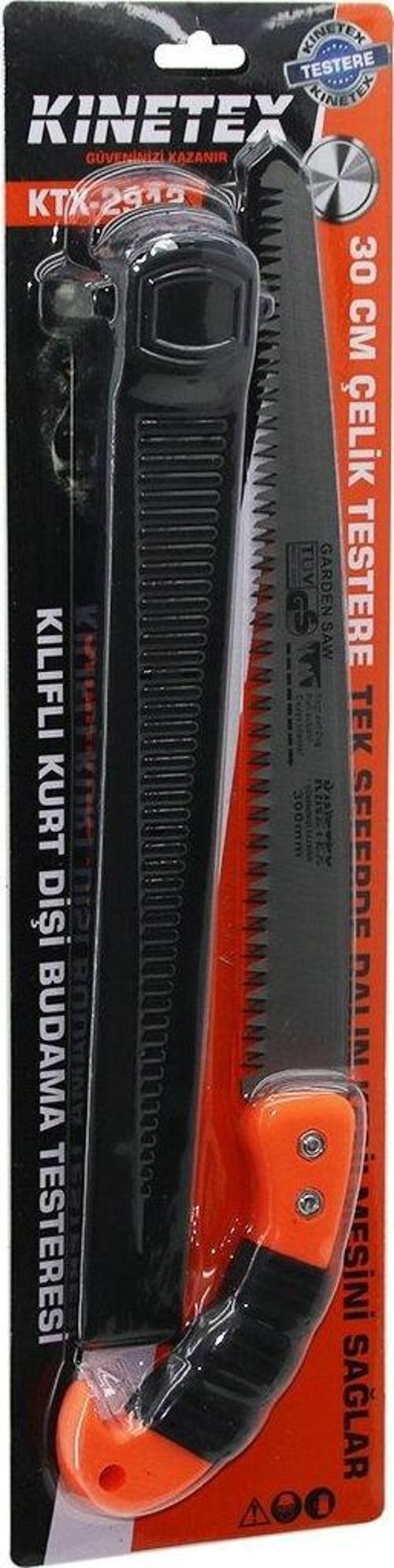 KURT DİŞİ   300MM  ÇELİK BUDAMA TESTERESİ  PLS.KILIFLI   PLASTİK SAPLI   30CM - SAPLI=43CM (2818)