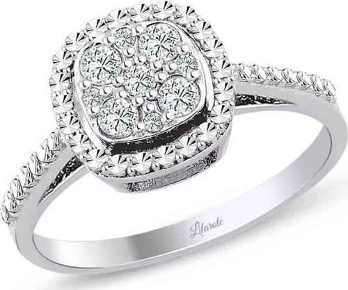 0.19 Ct Modern Tasarım Coronet Yüzük
