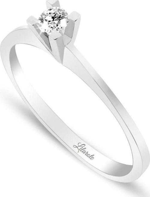 Pırlanta Tektaş Altın Yüzük 0.10 Ct – F/Vs – 14K
