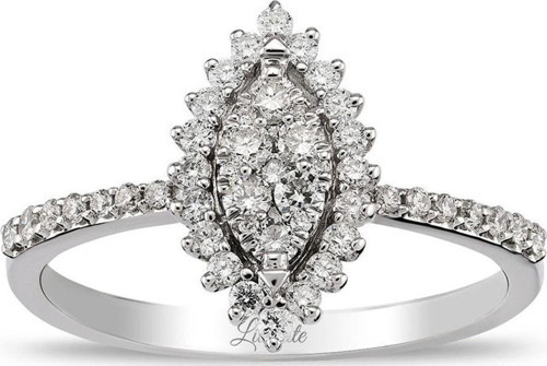 0.39 Ct Pırlanta Baget Yüzük