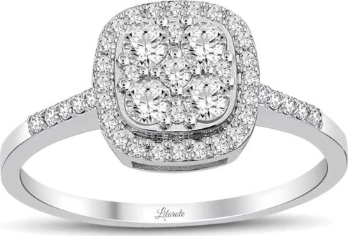 0.70 Ct Pırlanta Coronet Yüzük