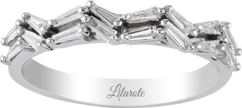 0.28 Ct Pırlanta Baget Yüzük