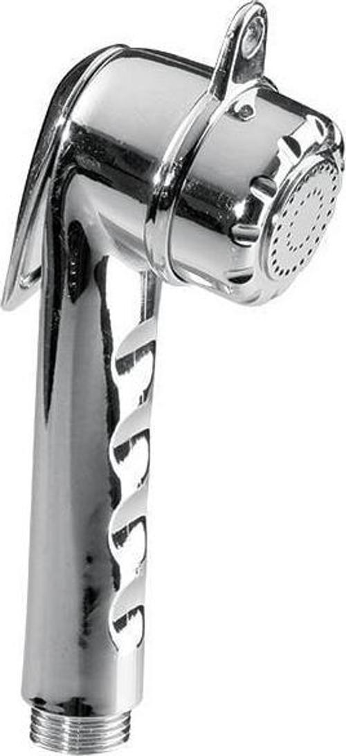 Shower Head, ABS, Long, 1/2" Thread, Chrome