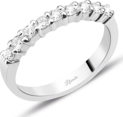0.39 Ct Pırlanta Yarım Tur Yüzük
